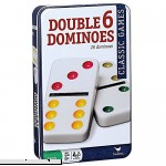 Cardinal Classic Games Double Six Color Dot Dominoes  B002IZFL1I